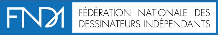 Logo de la FNDI, Fédération Nationale des Dessinateurs Indépendants